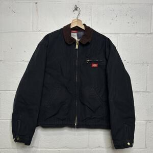 Vintage Dickies Blanket-Lined Detroit Style Jacket “Black”